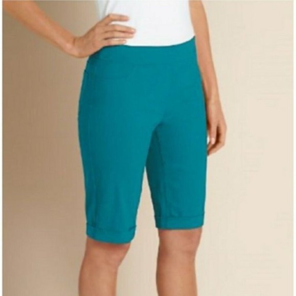 Soft Surroundings Super Stretch 12in Shorts PS